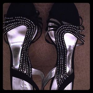 Never worn shoes that glitter